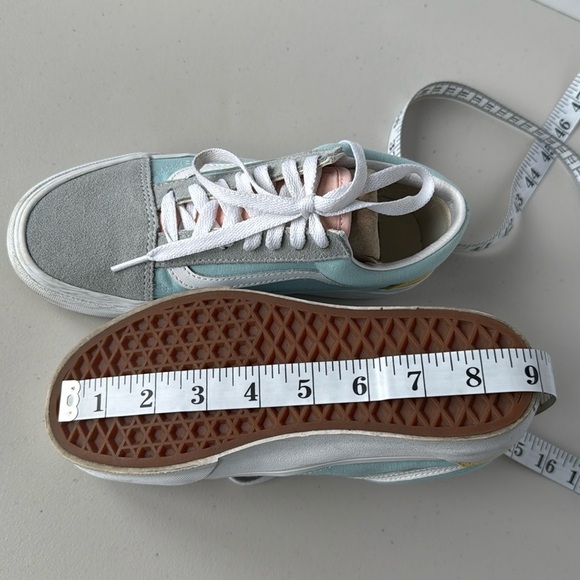 Vans Old Skool Pastel Colorblock Platform Shoes - Picture 16 of 16